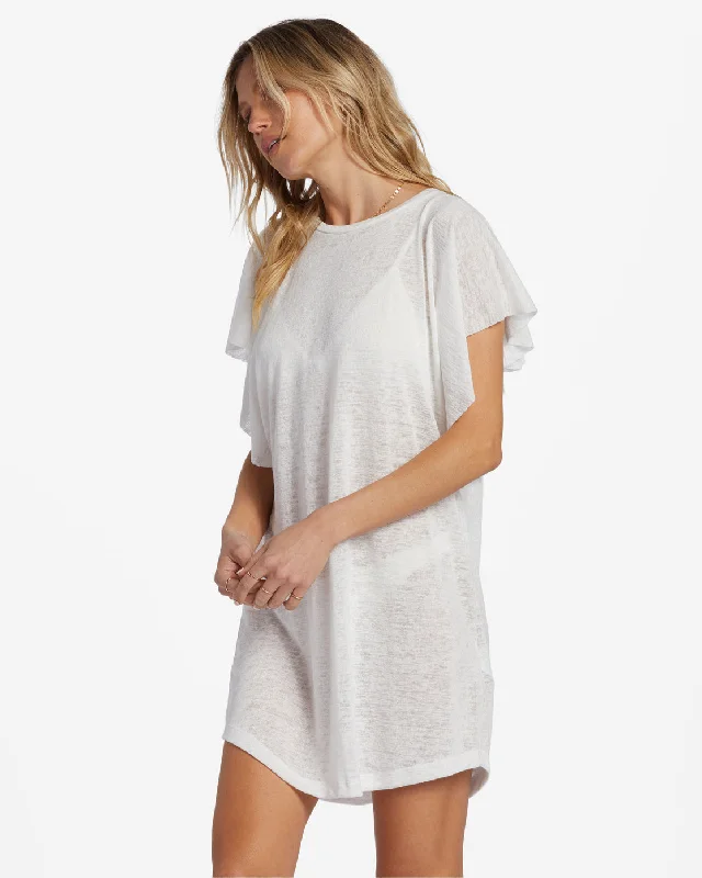 Out For Waves Cover-Up Dress - Salt Crystal 2