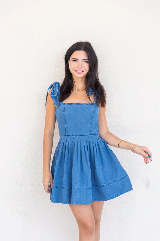 EMMY DENIM DRESS