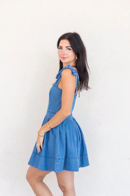 EMMY DENIM DRESS