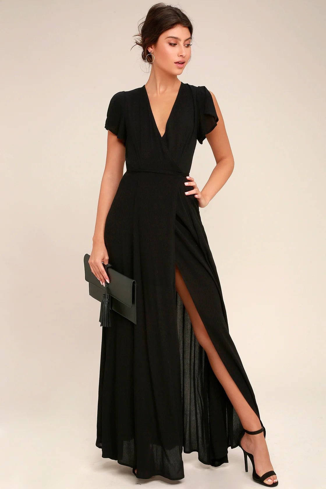 Wrap Maxi Dress