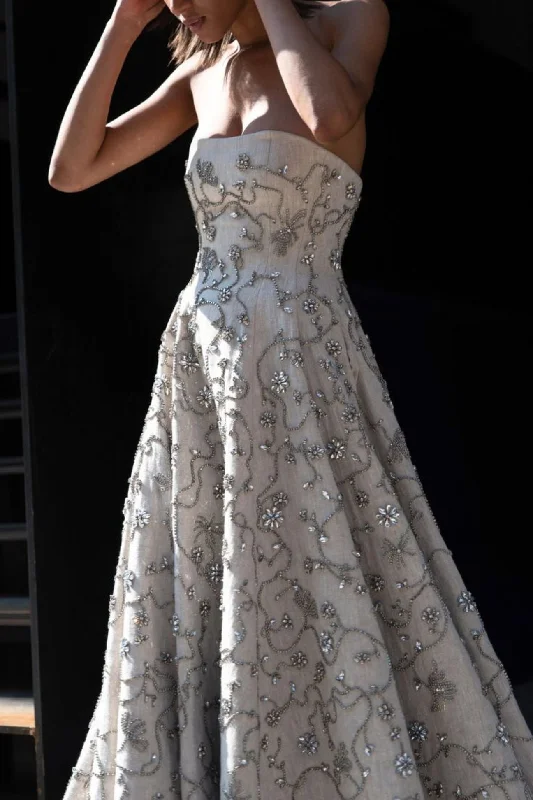 Glamorous Embroidered Maxi Dress