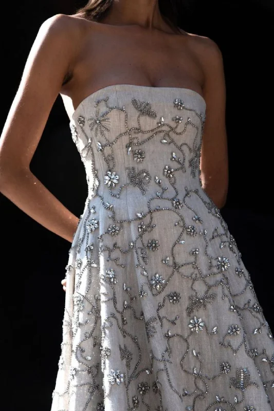 Glamorous Embroidered Maxi Dress