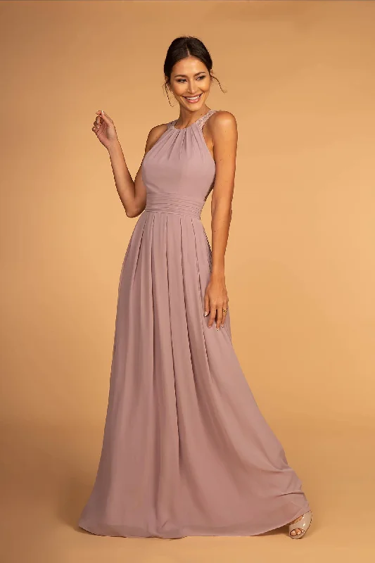 Evening Bridesmaid Long Formal Dress