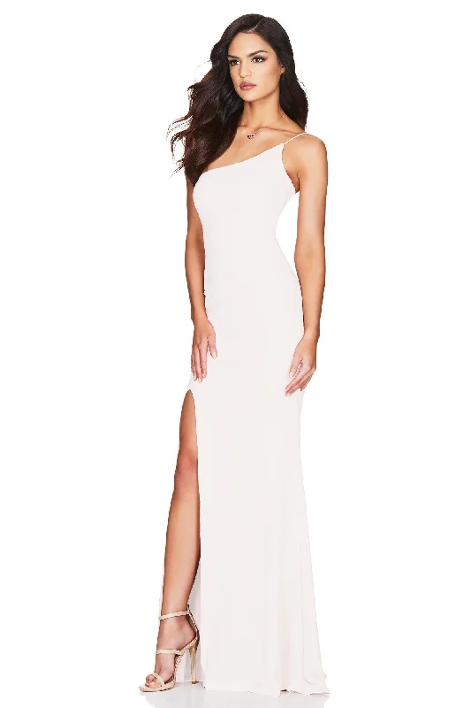 Nookie Jasmine One Shoulder Gown - Ivory