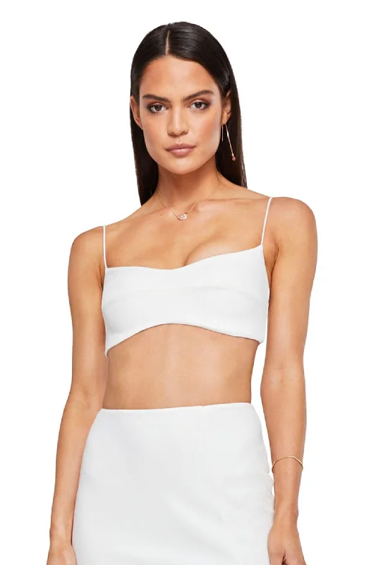 Nookie Maia Crop - White