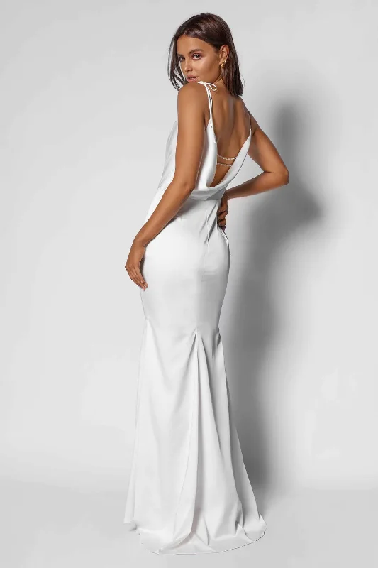 Rachel Gown - Pearl White