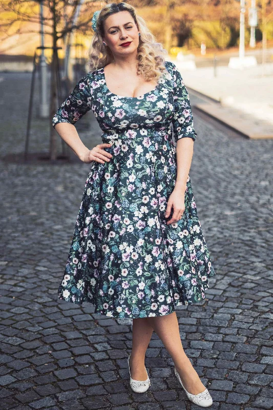 Scarlette Hydrangea Floral Dress