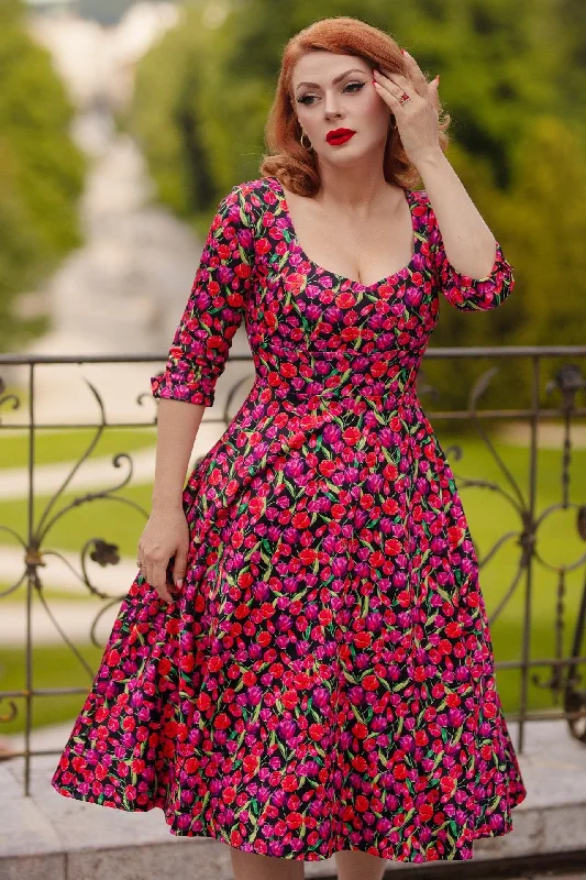 Scarlette Tulip Midi Dress