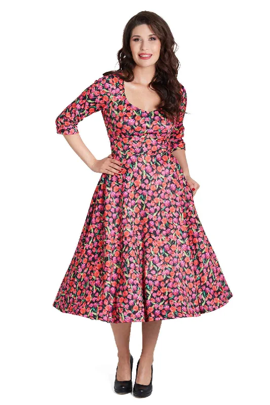 Scarlette Tulip Midi Dress