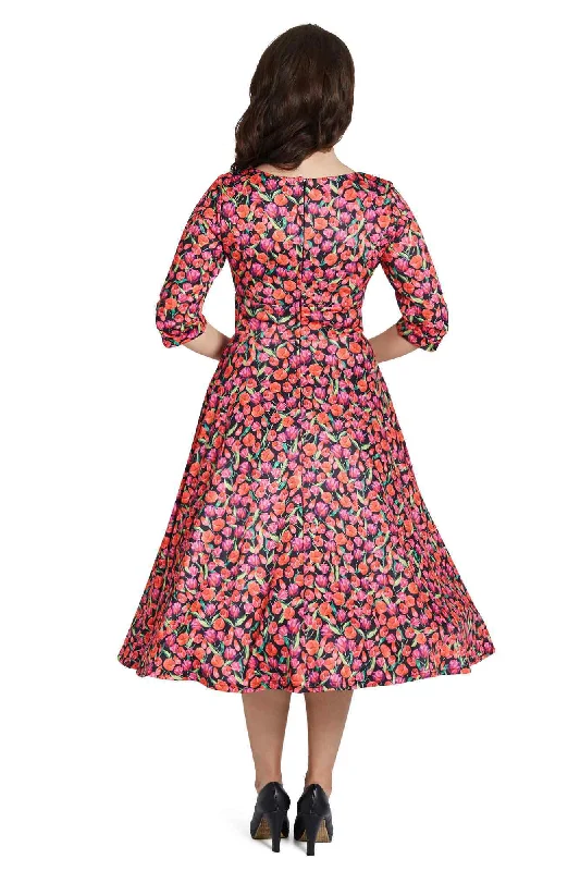 Scarlette Tulip Midi Dress