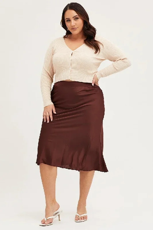 brown-midi-satin-skirt-elastic-waist-csm1330-47lb-1