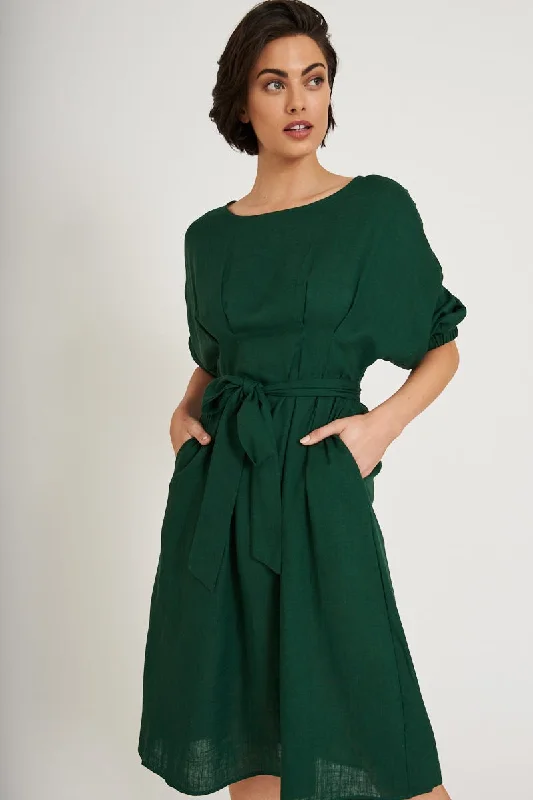 fifi-dress-in-forest-green