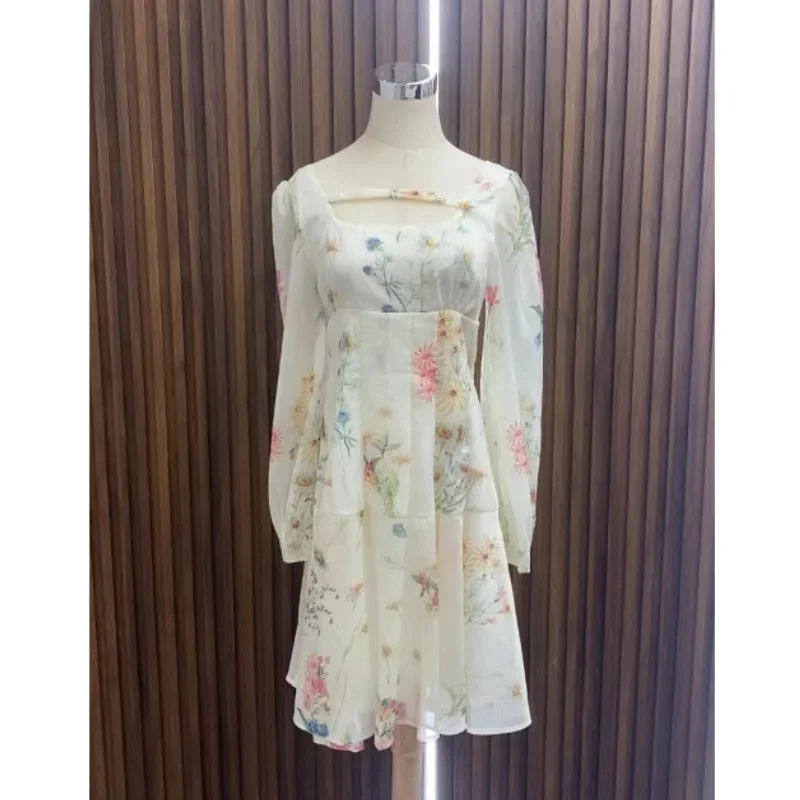 french-elegant-floral-midi-dress-chiffon-long-sleeve-evening-party-dress-woman-beach-fairy-one-piece-dress-korean-2023-summer