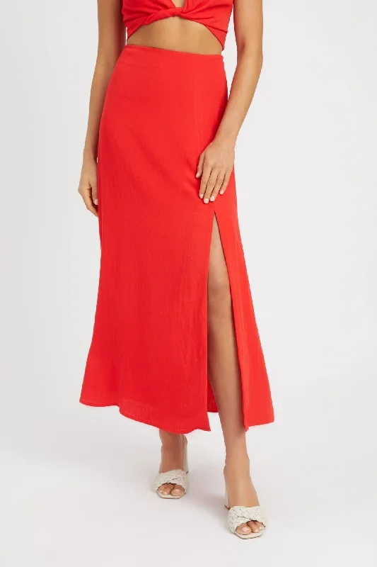 hayman-split-skirt-chilli-red