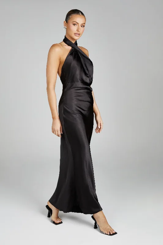 laura-halter-satin-gown-black