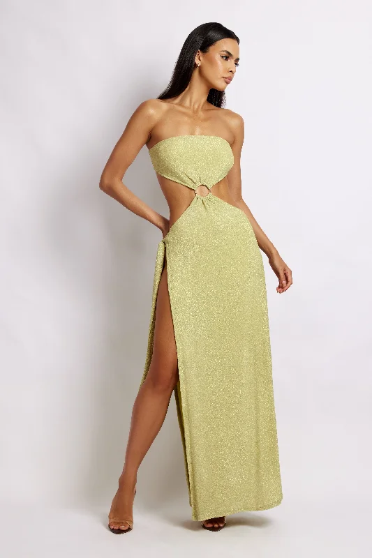 sierra-strapless-shimmer-dress-green-shimmer